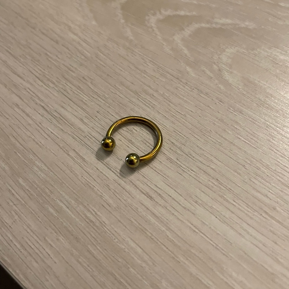 Anatometal 14g circular barbell